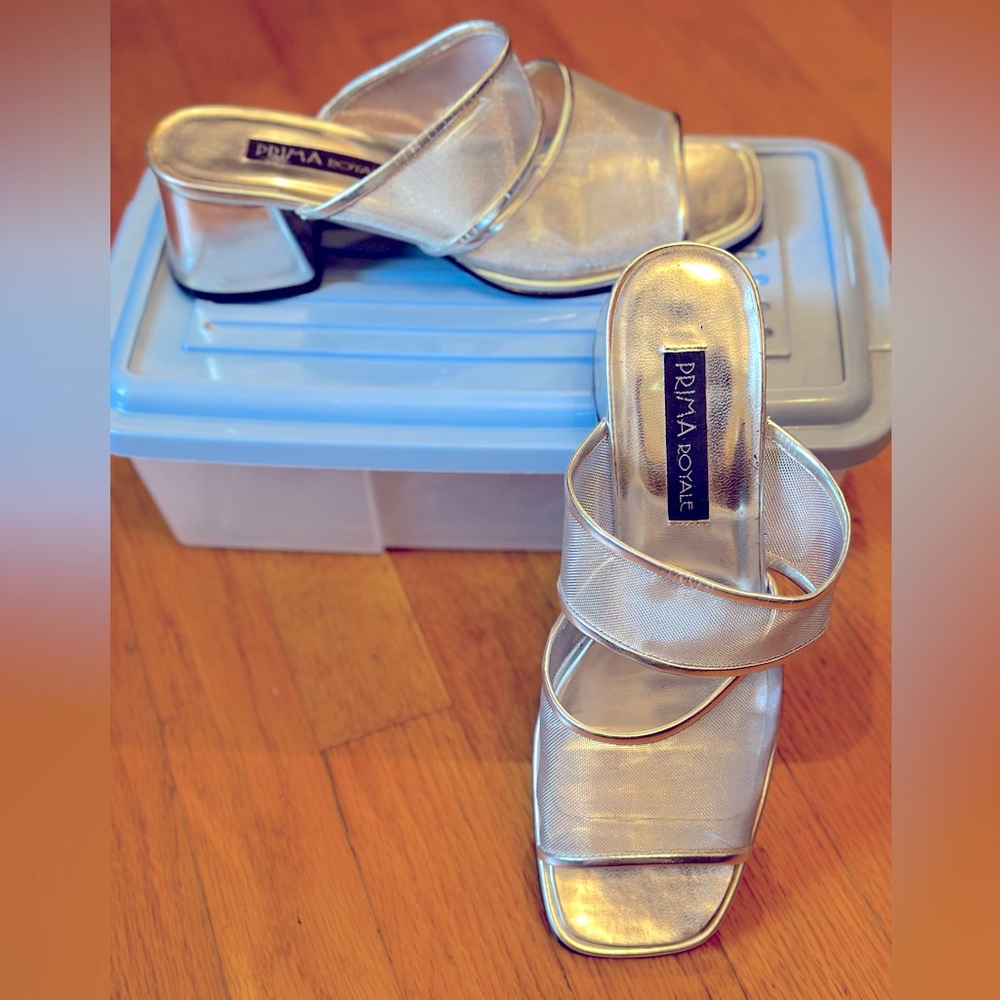 Silver Metallic Women’s Sandal
